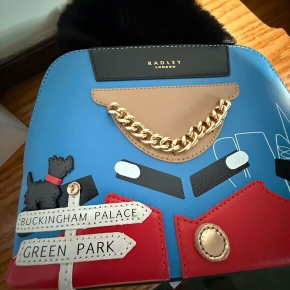 Radley London Minis 25th Anniversary Royal Guard Small Leather Handbag - NWT - Picture 8 of 15